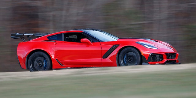The ZR1's aero package creates over 1,000 pounds worth of downforce at high speeds.