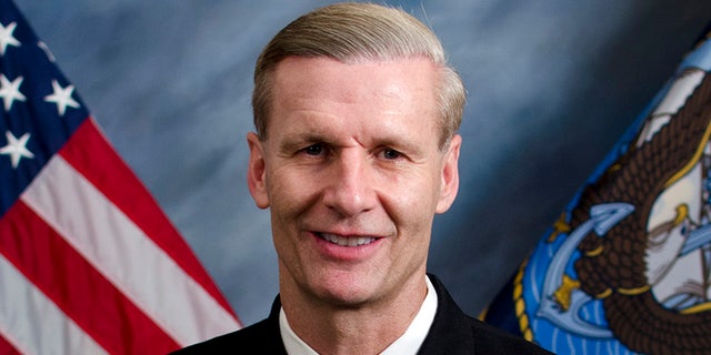 Vice Admiral Joseph Aucoin, commander of the Navy's 7th Fleet.