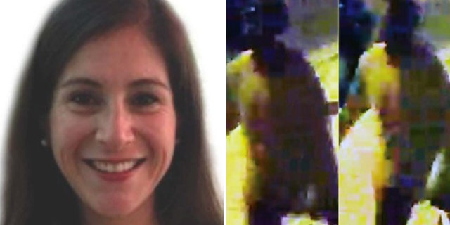 Wendy K. Martinez, 35, was stabbed to death in Logan Circle Tuesday night. Police are looking for the suspect, right.