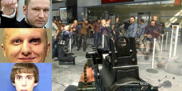 Several mass killers, including Anders Breivik, Jared Lee Loughner and Adam Lanza, were active players of violent video games, including "Call of Duty.," shown here.