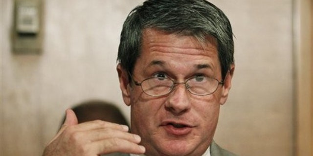Sen. David Vitter speaks at a committee hearing Aug. 3 in Washington. (AP Photo)