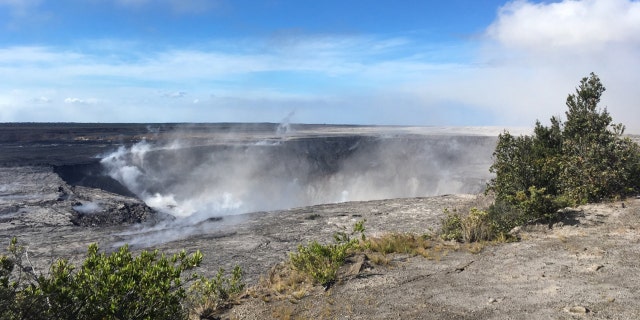 Halemaumau Crater continues to grow as new rockfall collapses and hundreds of earthquakes have been reported.