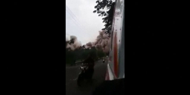 Guatemala's Fuego volcano sent lava and ash into the streets.
