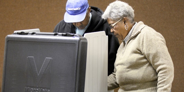 Experts say voting machines could be susceptible to hacking. (AP)