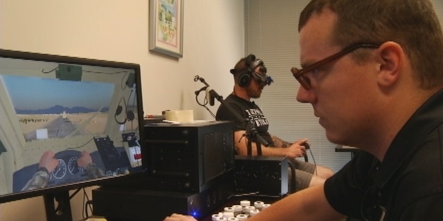 Iraq War veteran Bruce Chambers was the first patient to go through the UCF Restores program, which combines prolonged exposure therapy with virtual reality to help treat veterans' and active-duty soldiers' post-traumatic stress disorder (PTSD).