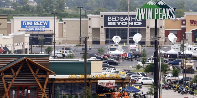 A view of the Twin Peaks restaurant where nine members of a motorcycle gang were shot and killed in Waco, Texas May 19, 2015.