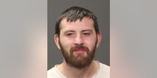 Dustin Waite, 26, is accused of breaking into a New York home, peeing on a porch, resisting arrest and stealing beef jerky from a 7-Eleven.