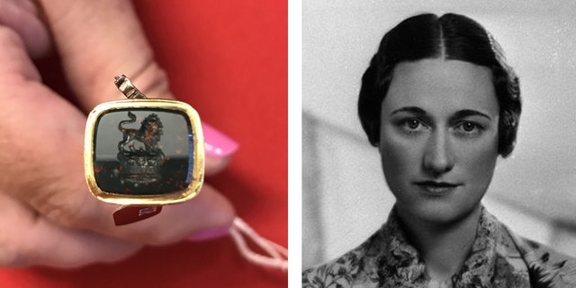 A number of personal items that once belonged to Wallis Simpson and King Edward VIII are up for auction.
