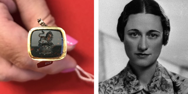 A number of personal items that once belonged to Wallis Simpson and King Edward VIII are up for auction.