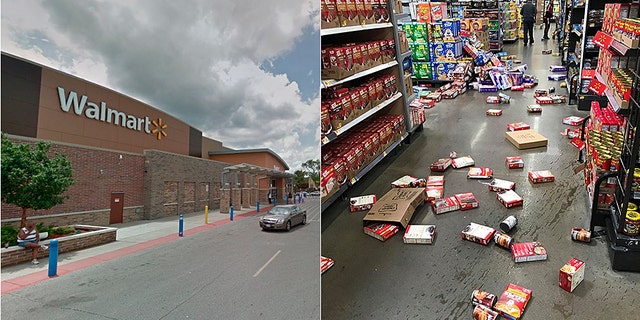 Chicago high school students vandalized a Walmart on Wednesday, witnesses said.