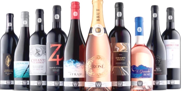 Sourced from California, France and Italy, the vino retails for around $11 a bottle.