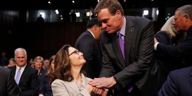 Senate Intelligence Committee Vice Chairman Mark Warner endorsed President Trump's CIA nominee, Gina Haspel, on Tuesday.