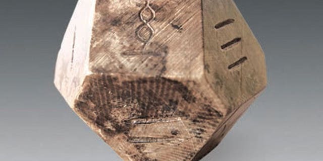 Archaeologists think this 14-face die was used to play a game called "bo" that hasn't been played in 1,500 years.