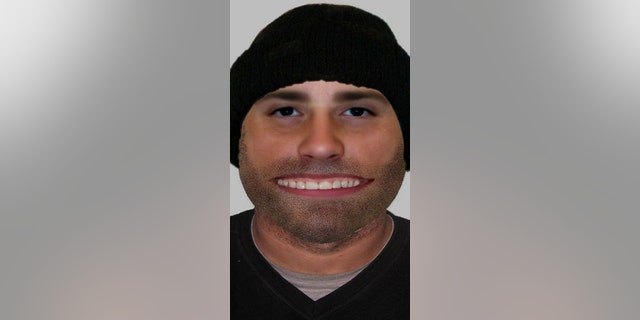 Police in England are hoping this computer-generated sketch will help them find a burglary suspect.