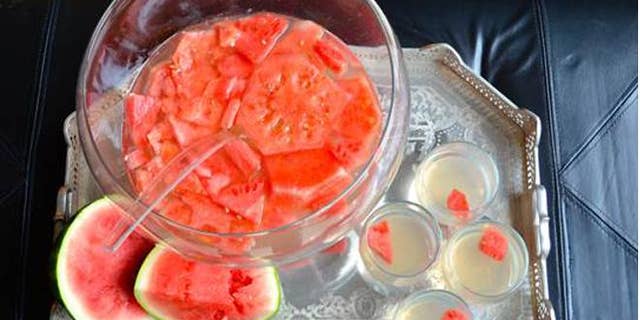 Watermelon + Gin = Summer in a glass and the perfect 4th of July cocktail.