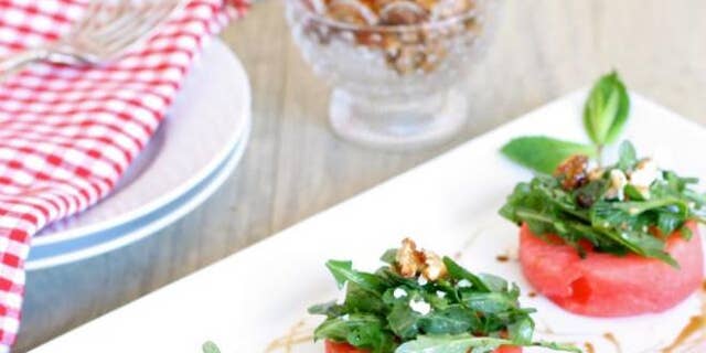 This is a simple salad to make, but the flavors and textures are complex and delicious.