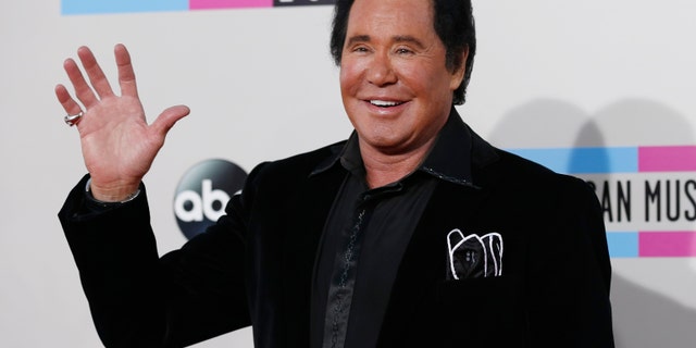 November 24, 2013. Entertainer Wayne Newton arrives at the 41st American Music Awards in Los Angeles.