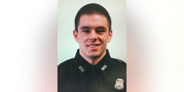 Wayne State University officer Collin Rose, who was shot in the head while on patrol in Detroit on Tuesday, Nov. 22.