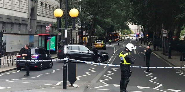 London Car Ramming Treated As Terror Incident Police Say Suspect In