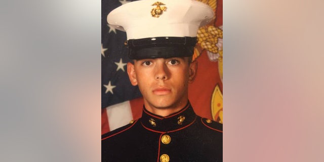 This 2015 photo shows Marine Corps Private Thomas Weaver