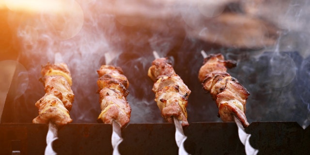 This fancy kebab isn't your average street meat.