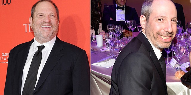 It was Oppenheim, (r.), who reportedly nixed a blockbuster expose on Harvey Weinstein, (l.), by Ronan Farrow