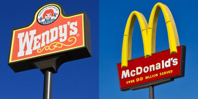 wendy's mcdonald's feud istocks