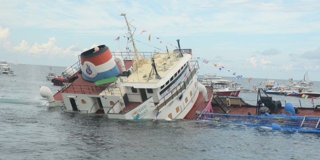 The sinking of Lady Luck.