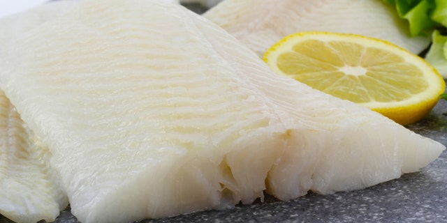 Greenland halibut, fish fillet