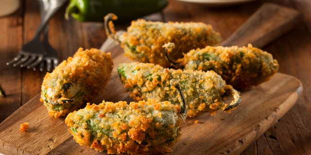 Homemade Breaded Jalapeno Poppers with Cream Cheese