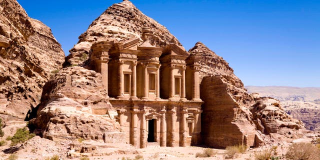 The Monastery in ancient city of Petra, Jordan