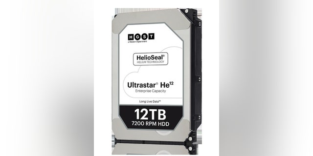 (Credit: Ultrastar He12 12TB 3.5-inch Helium Platform Enterprise Hard Drive, Western Digital)