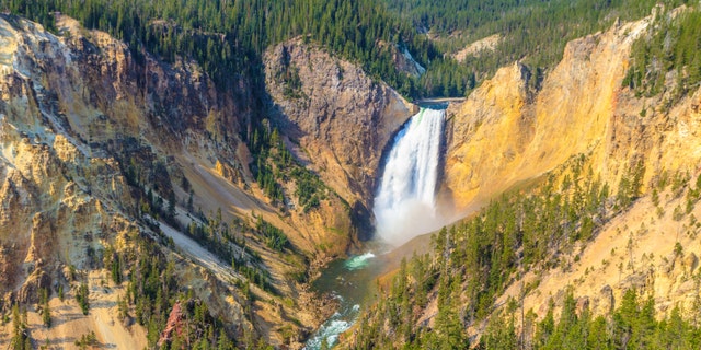 Lower Falls of the Grand Canyon of the Yellowstone National Park, Wyoming