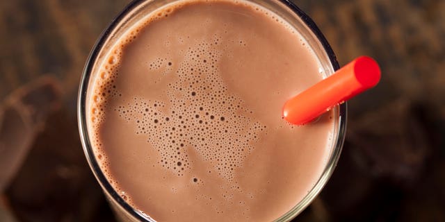 Refreshing Delicious Chocolate Milk with Real Cocoa