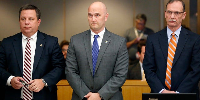 Roy Oliver was convicted of murder on Tuesday for fatally shooting an unarmed black teenager when he fired into a car full of teenagers leaving a house party in suburban Dallas.