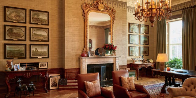 The Treaty Room in the White House