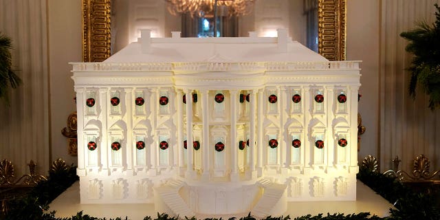 The White House's gingerbread likeness wasn't the only over-the-top confection to debut before Christmas.