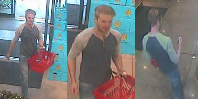 Surveillance images of the suspect.
