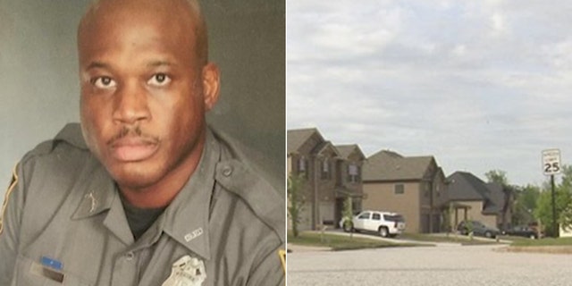 Carlos Wicker, a former DeKalb County police officer, said he fired his gun at a would-be robber outside his home.