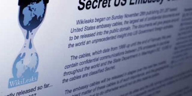 The WikiLeaks site has been hit by denial-of-service attacks.