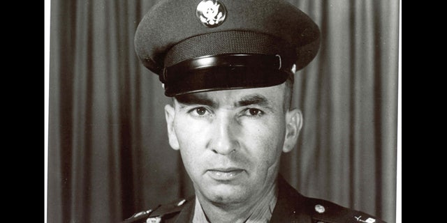 Wilburn Ross when he was awarded the Medal of Honor in 1945.