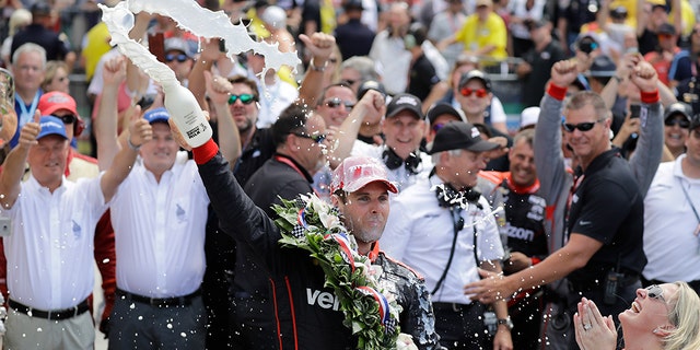 Australian driver Will Power won Sunday's Indianapolis 500.