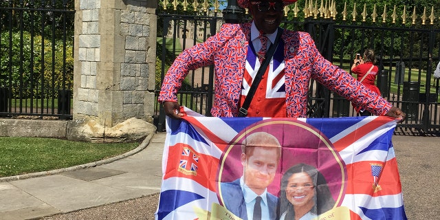 Joseph Afrane plans to wear a different celebratory outfit each day leading up to the royal wedding.