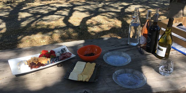 You likely won't be foraging for food on a glamping trip.