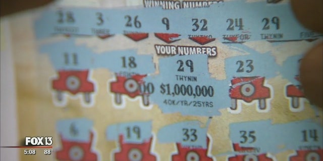Antoinette Andrews' new winning ticket in Florida.