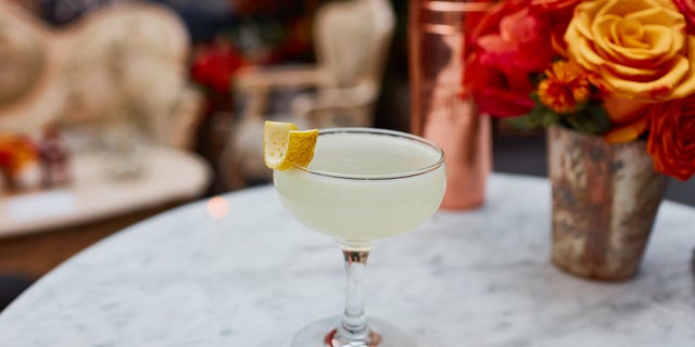 This light drink is perfect to kick off the holiday season after Thanksgiving ends.