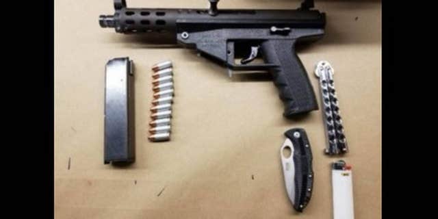 Administrators at Winter Haven Christian School called police after they confiscated a student's backpack that allegedly containing a semiautomatic pistol and two knives.