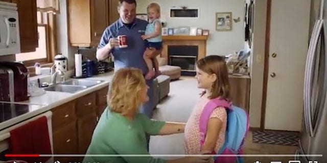 Jim and Lindsay Pratt of Jefferson, Wisconsin, are featured in the TV ad spotlighting the tax code.
