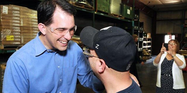 FILE: Wisconsin Governor Scott Walker in 2012.