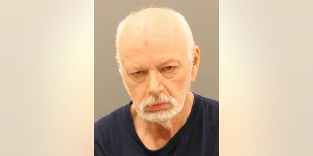 William Wolford, 66, was charged with simple assault in connection with using a leash on his wife, authorities said.